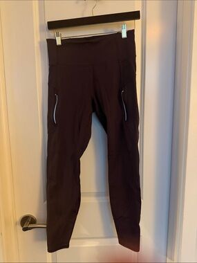 Rainier High Rise Legging - Dark Purple